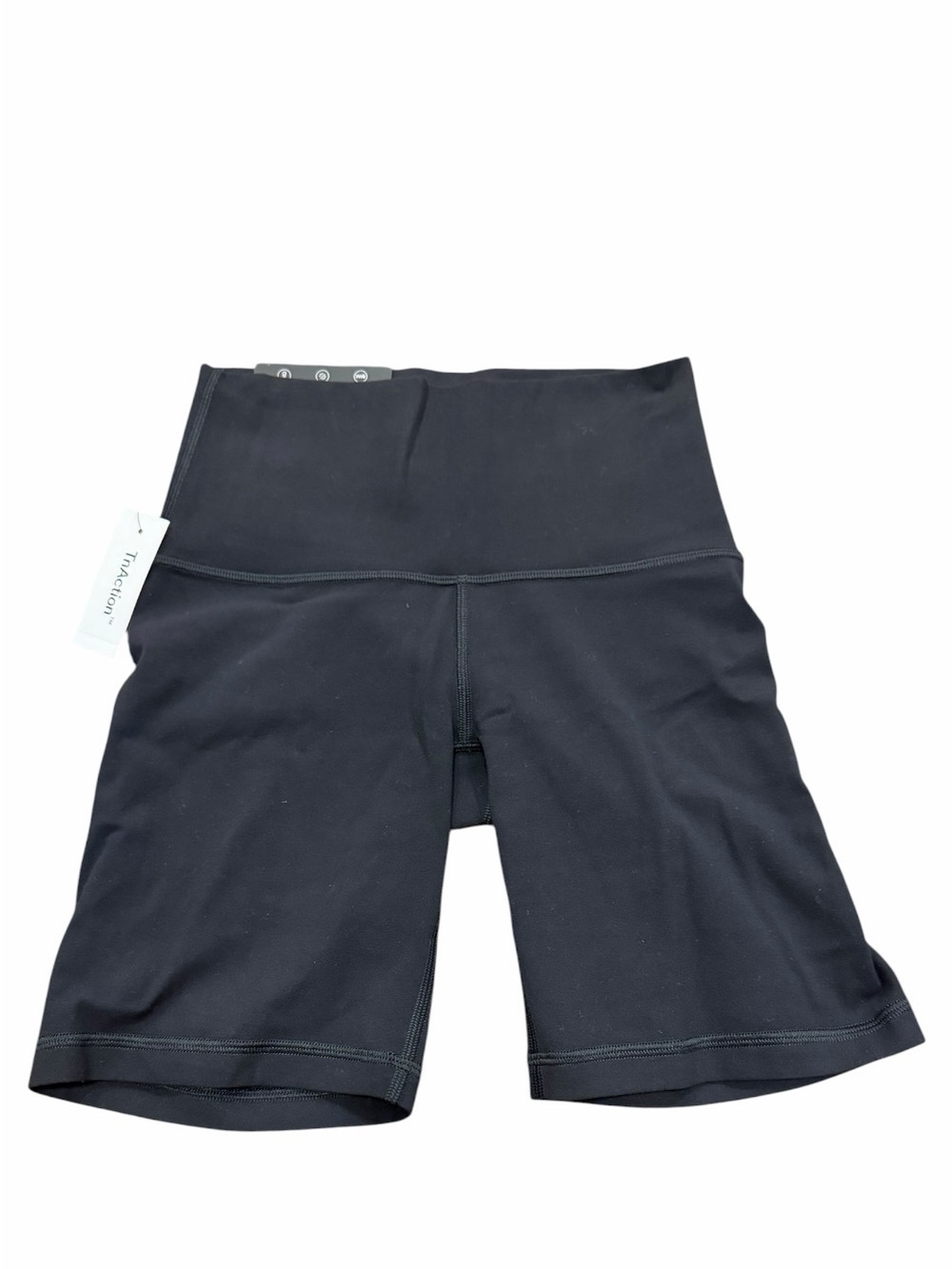 TNA by Aritzia High-Waist Black Women's Bike Shorts 7” inseam